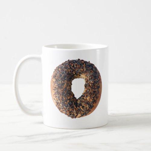  EVERYTHING BAGEL CUSTOMIZABLE ADD YOUR OWN WORDS COFFEE MUG