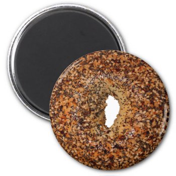 Everything Bagel Magnet by BostonRookie at Zazzle
