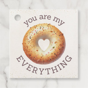 Everything Bagel Seasoning 'You Are My Everything' Favor Tags