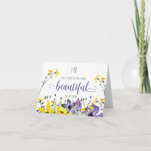 Everything Beautiful _ Ecc 311 Note Card