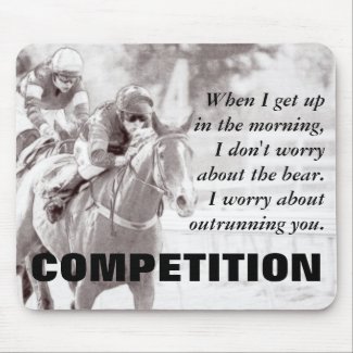 Everything between us becomes a competition mouse pads