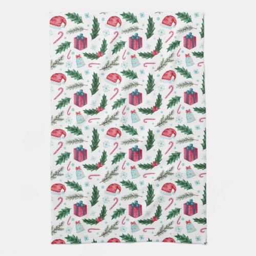 everything christmas kitchen towel