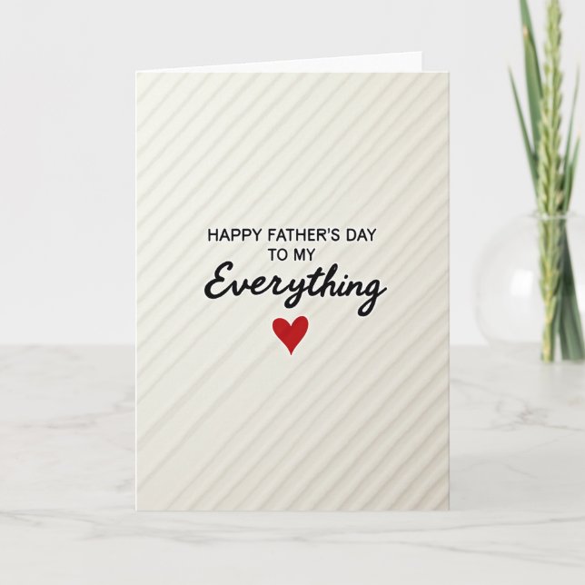 Everything Fathers Day Script Card (Front)