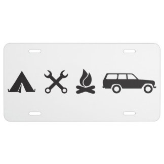 Everything FJ60 Icon License Plate