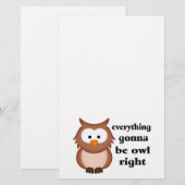 Everything Gonna Be Owl Right (Front/Back)