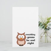 Everything Gonna Be Owl Right (Standing Front)