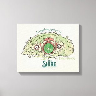 Everything Grows in THE SHIRE™ Canvas Print