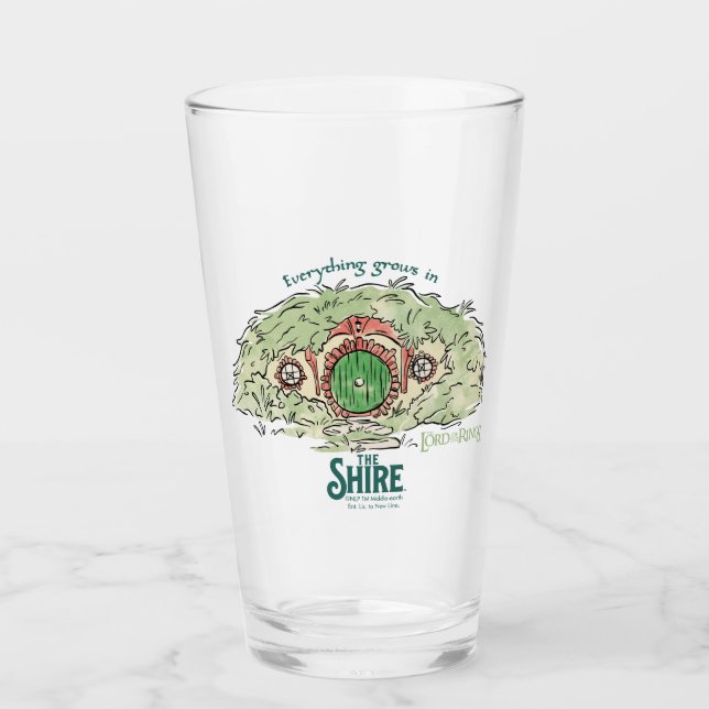 Everything Grows in THE SHIRE™ Glass (Front)