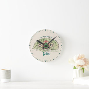 Everything Grows in THE SHIRE™ Round Clock