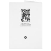 Everything Happens black Card (Back)