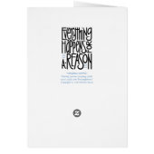 Everything Happens Card (Back)