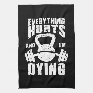 Funny workout towels