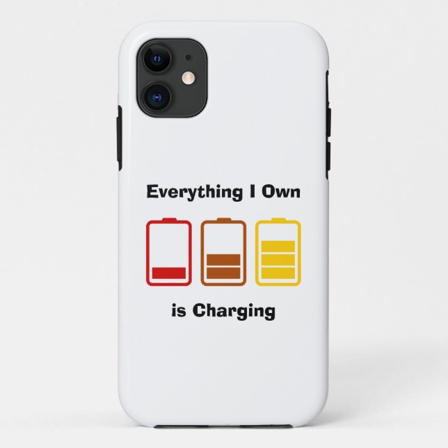 Everything I Own is Charging Case-Mate iPhone Case (Back)