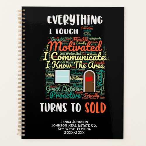 Everything I Touch Turns To Sold Real Estate Planner
