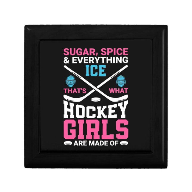 Everything Ice Hockey Girls Gift Box (Front)