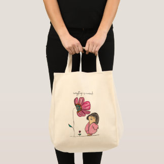 "Everything is a Miracle" Tote Bag