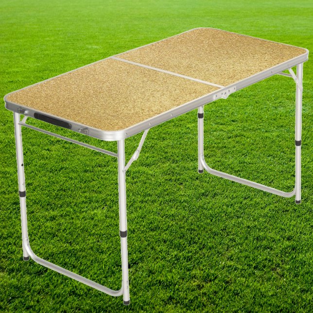 Everything is Better with Gold Glitter Tailgate  Beer Pong Table (Creator Uploaded)