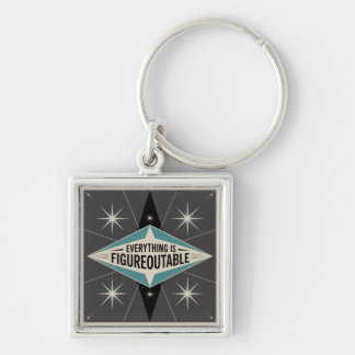 Everything Is Figureoutable Keychain