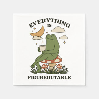Everything is Figureoutable Napkins