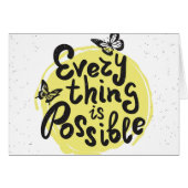 Everything Is Possible Cards (Front Horizontal)