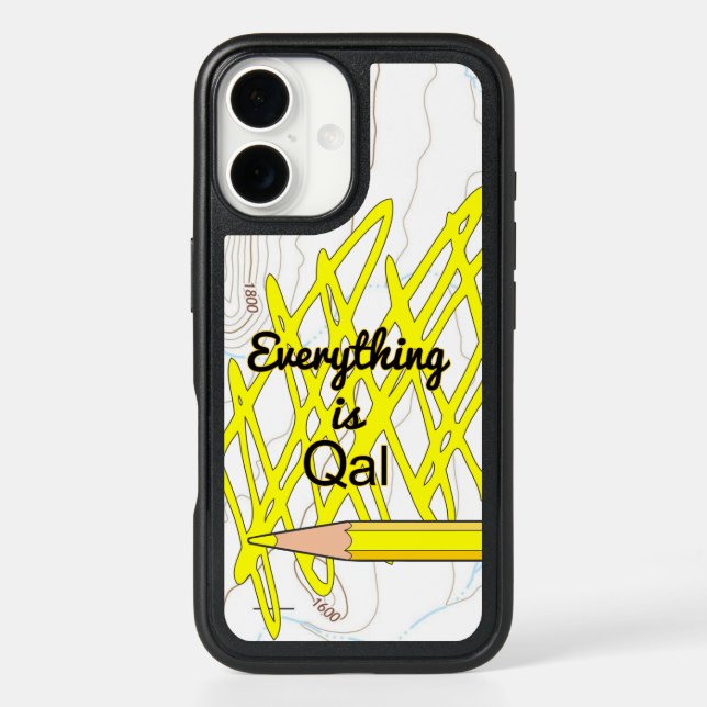 Everything is Quaternary Alluvium Otterbox iPhone Case (Back)