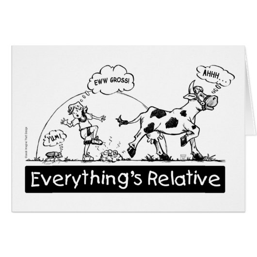 Everything is Relative Cards (Front Horizontal)