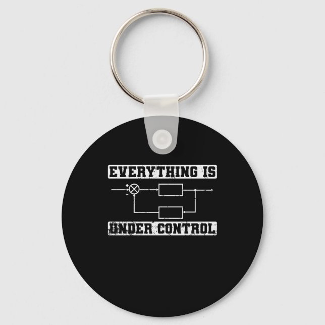 Everything is under Control Elektronik Keychain (Front)