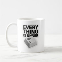 Everything is Under Control Funny Tech Pun Mug