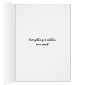 Everything is within our reach cards (Inside (Right))