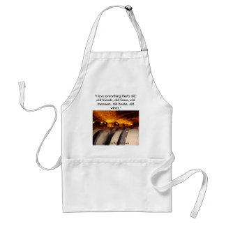 Everything old adult apron