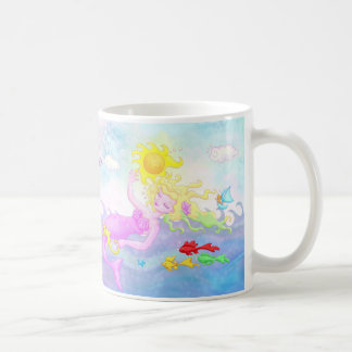 "Everything Pink, I Think" Mermaid Mug