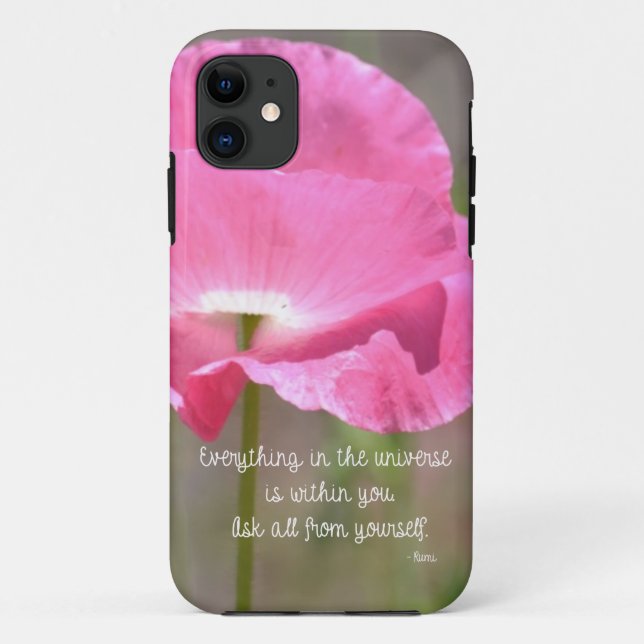 Everything Poppy Case-Mate iPhone Case (Back)