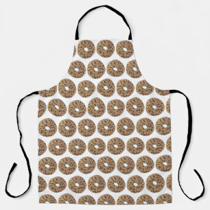 Everything Poppy Sesame Seed Bagel Breakfast Food Apron