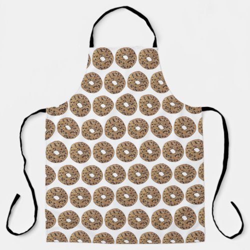 Everything Poppy Sesame Seed Bagel Breakfast Food Apron