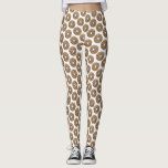 Everything Poppy Sesame Seed Bagel Breakfast Food Leggings<br><div class="desc">Design features an original marker illustration of a delicious everything bagel, topped with poppy seeds, sesame seeds, onion flakes, salt, and lots of garlic. Just like the kind made by your local bakery! This foodie design is also available on other products. Lots of additional food-themed illustrations are also available from...</div>