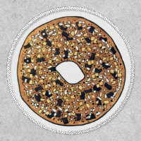 Everything Poppy Sesame Seed Bagel Breakfast Food