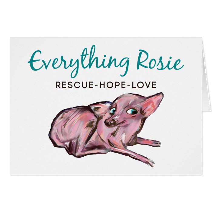 Everything Rosie Note Card