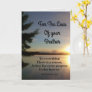 Everything There Is A Season Brother Sympathy Card