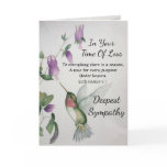 Everything There Is A Season Religious Sympathy Card Everything There Is A Season Religious Sympathy Card