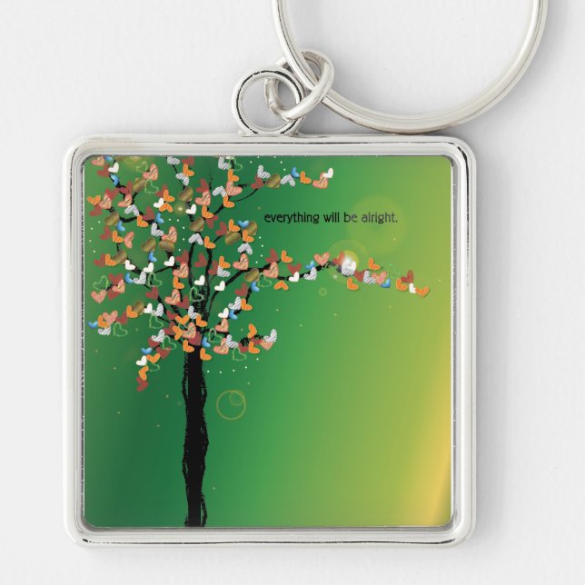Everything will be alright keychain (Front)