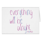 Everything Will Be Ok (Front Horizontal)