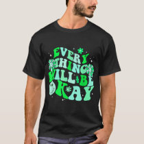 Everything Will Be Okay Bile Duct Cancer Awareness T-Shirt