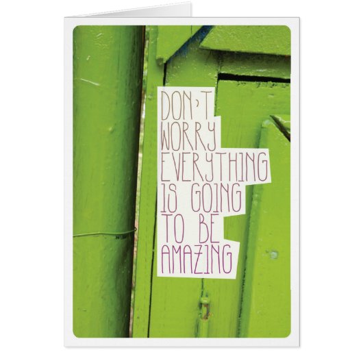 Everything will be okay cards (Front)