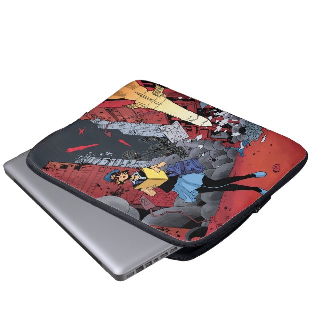 Everything Will Be Okay V2 design laptop sleeve (Front Bottom)