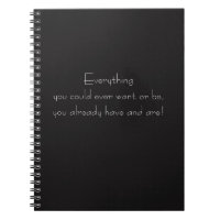 Everything You Could Ever Want Journal