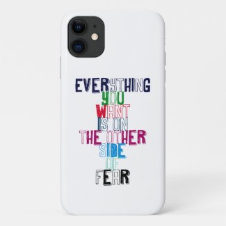 Everything You want is on the other side of fear Case-Mate iPhone Case