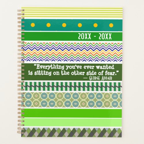 Everything youve ever wanted Encouragement Green Planner