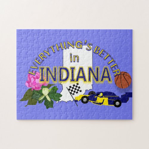 Everything's Better in Indiana Puzzle