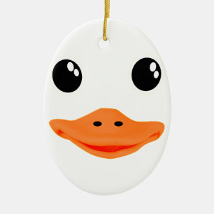 Everything's Ducky Baby Duck Ceramic Ornament