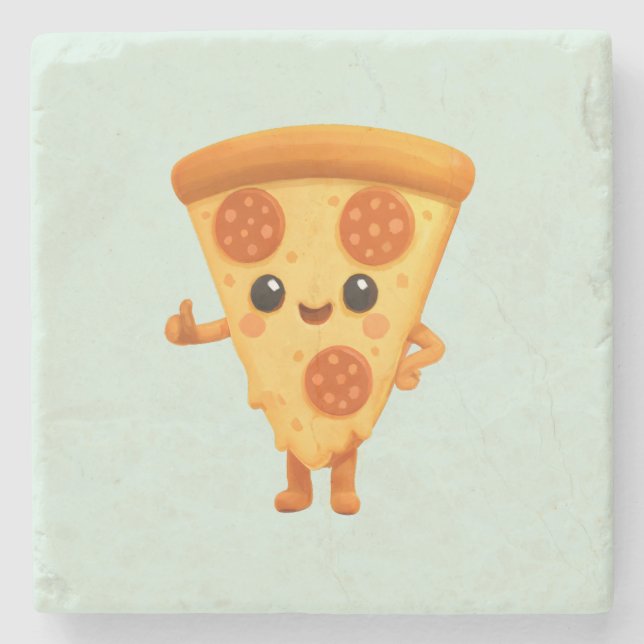 Everythings Fine Kawaii Stone Coaster (Front)